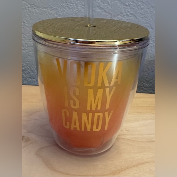 🍭 “Vodka is my candy” Tumbler, NWOT - Picture 1 of 5